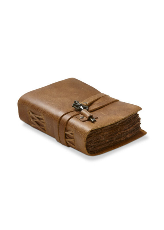Brown Leather Keepsake Journal