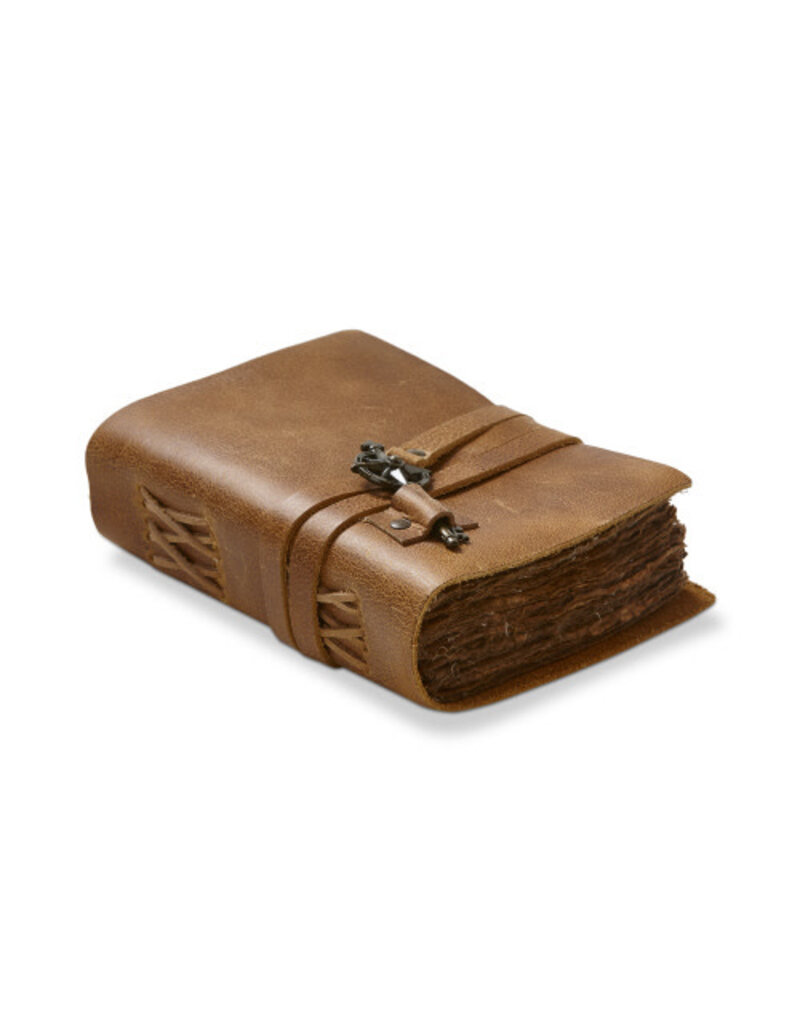 Brown Leather Keepsake Journal