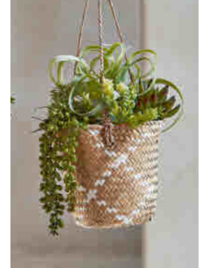 Seagrass Hanging Planter