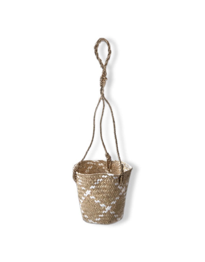 Seagrass Hanging Planter