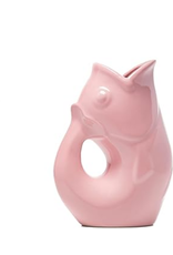Gurgle Pot Pitcher in Pink