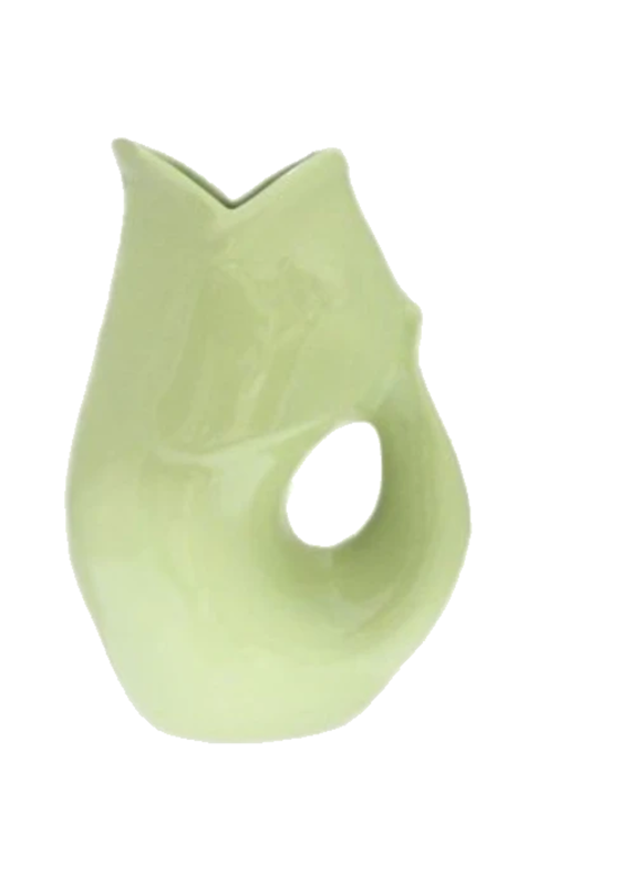 Gurgle Pot Pitcher in Green