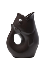 Gurgle Pot Pitcher in Matte Black