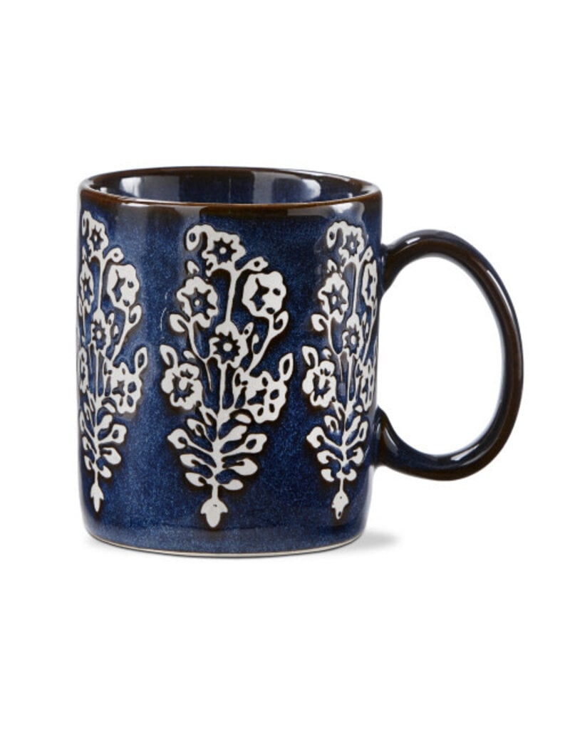 Floral Glazed Mug