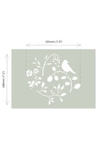 Annie Sloan Countryside Bird Stencil by Annie Sloan