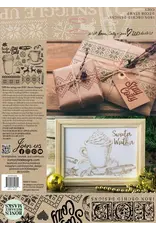 Iron Orchid Designs Cozy Decor Stamp | Iron Orchid Designs 12"x12"
