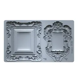Iron Orchid Designs Frames 2 IOD Decor Mould (6″x10″)