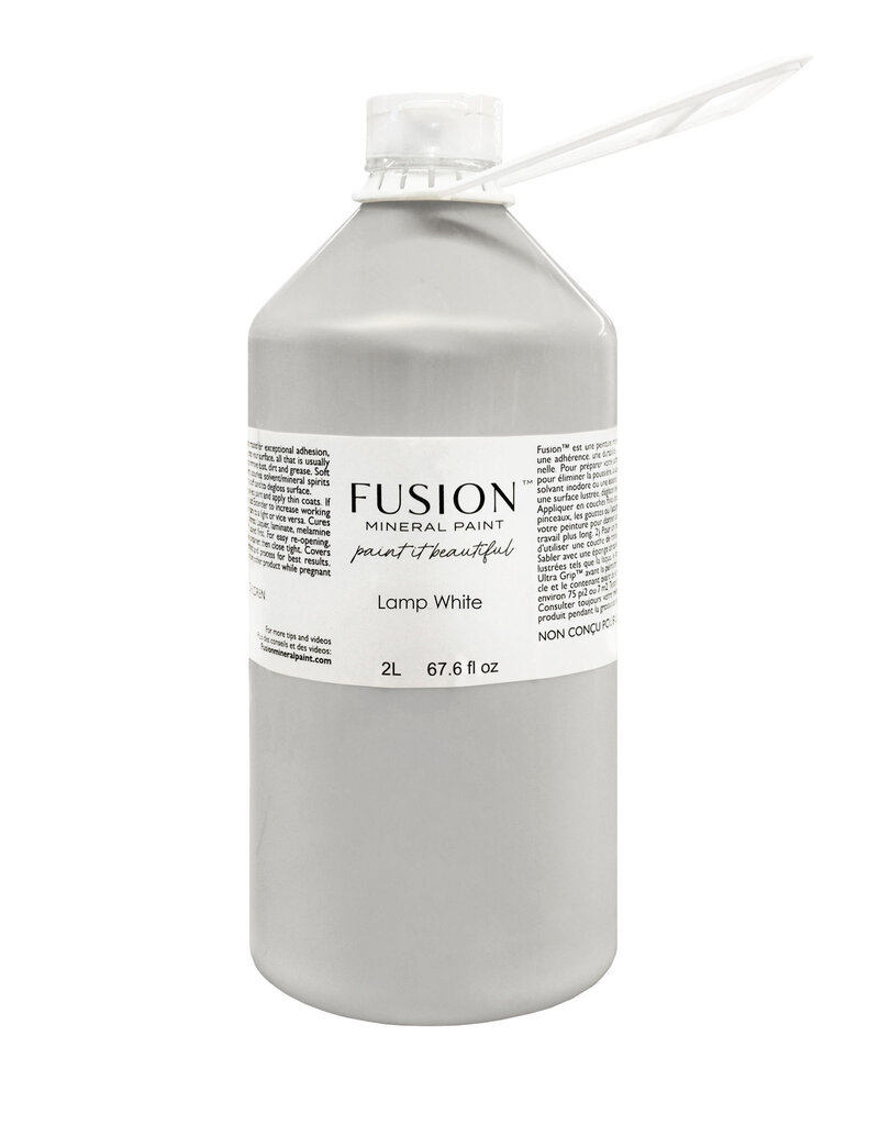 Lamp White - Fusion Mineral Paint  * Extended Colour Collection