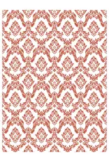 Iron Orchid Designs Lattice Rose ( eight sheet 12"x16") Paint Inlay | Iron Orchid Designs