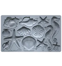 Iron Orchid Designs Sea Shells IOD Decor Mould (6″x10″)
