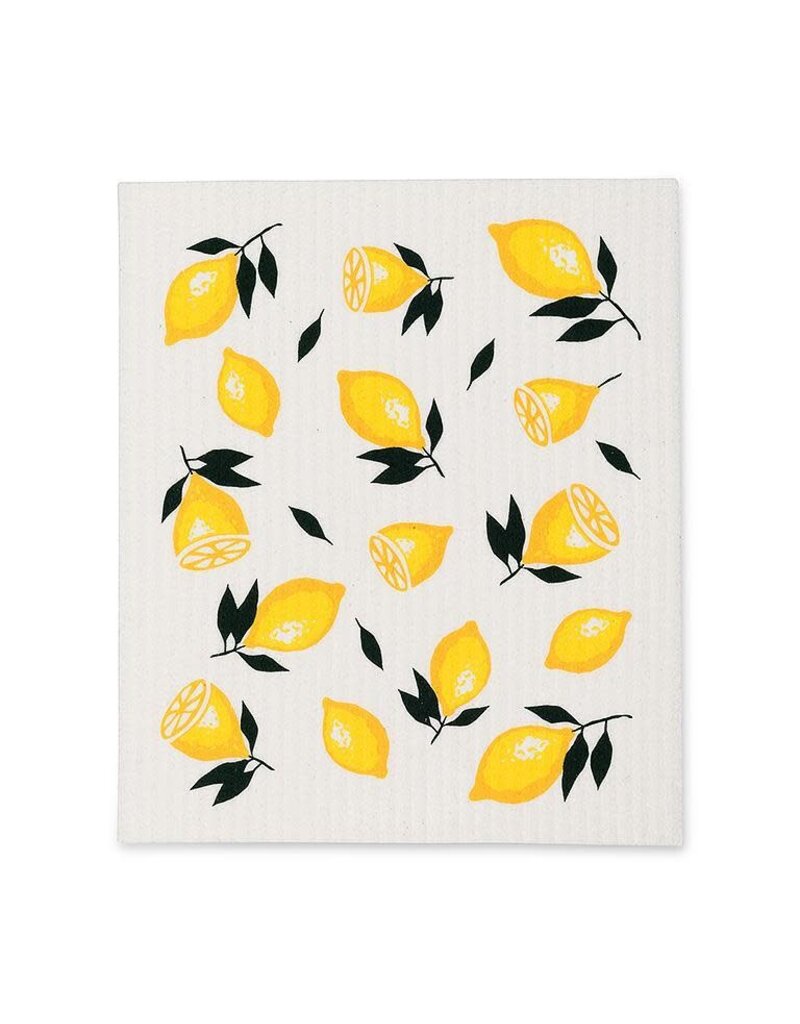 Abbott Collection Lemon Swedish Dishcloths - Set of 2