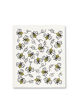 Abbott Collection Cute Bee Swedish Dishcloths - Set of 2