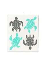 Abbott Collection Sea Turtles Swedish Dishcloths - Set of 2