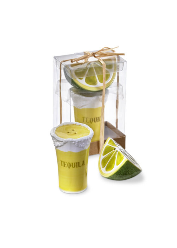 Tequila and Lime Salt & Pepper Set