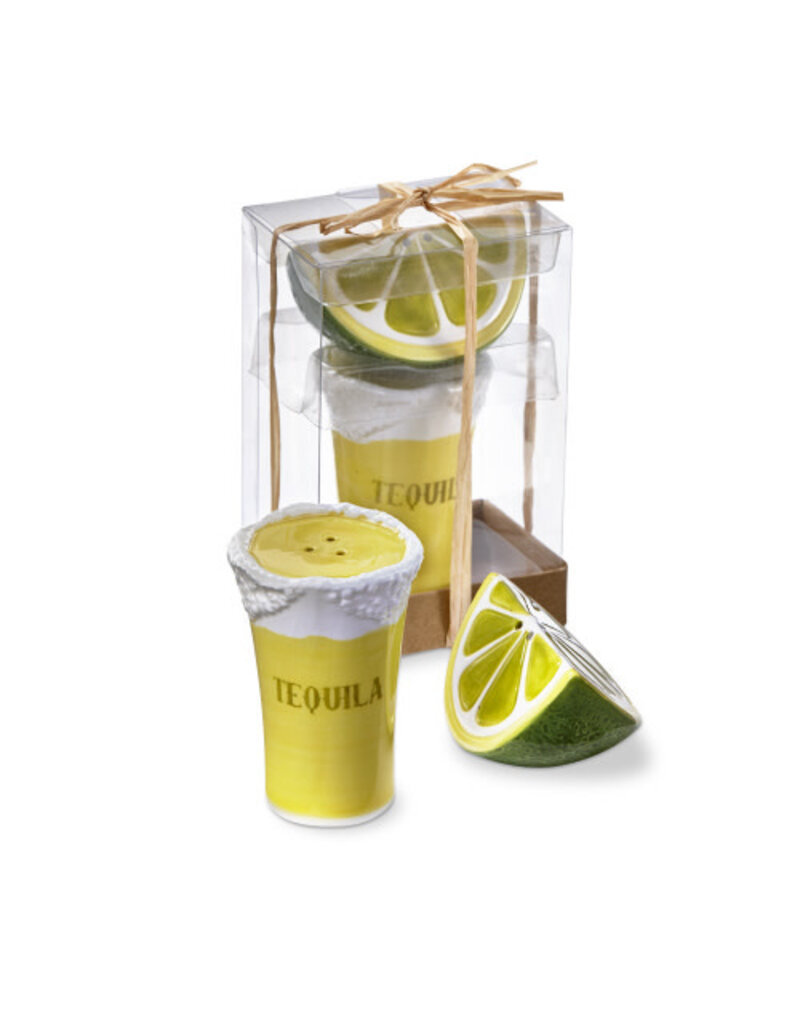 Tequila and Lime Salt & Pepper Set