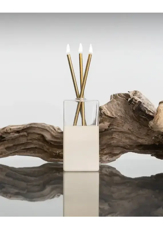 Everlasting Candle Pebble Vase | Everlasting Candle