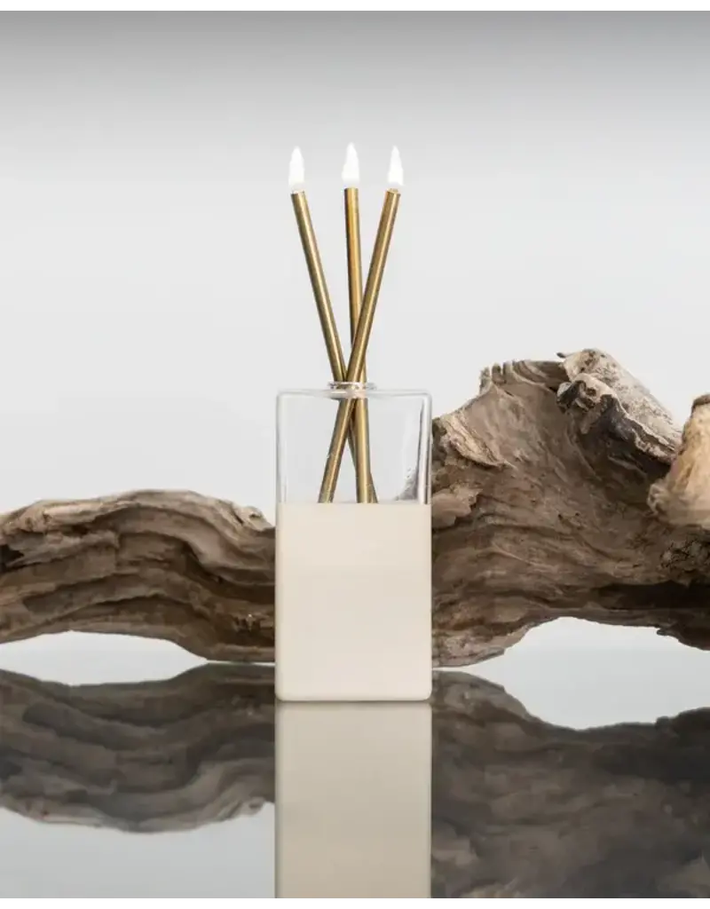 Everlasting Candle Pebble Vase | Everlasting Candle