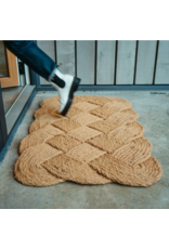 Indaba Trading Co. Basket Weave Doormat | Large