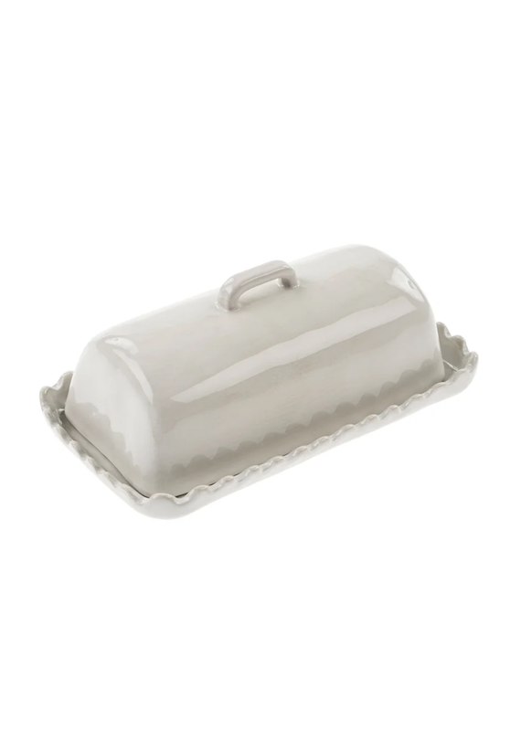Indaba Trading Co. Scalloped Butter Dish
