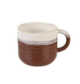 Indaba Trading Co. Snowcap Stoneware Terra Mug
