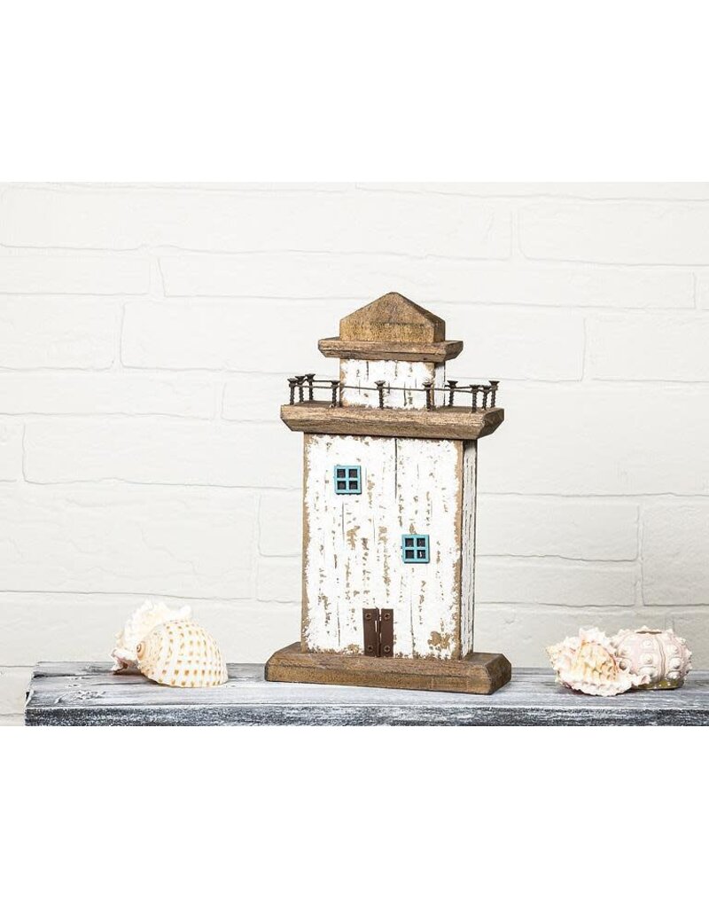 Abbott Collection Wooden Rustic Lighthouse