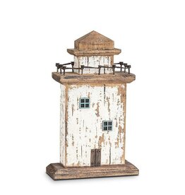 Abbott Collection Wooden Rustic Lighthouse