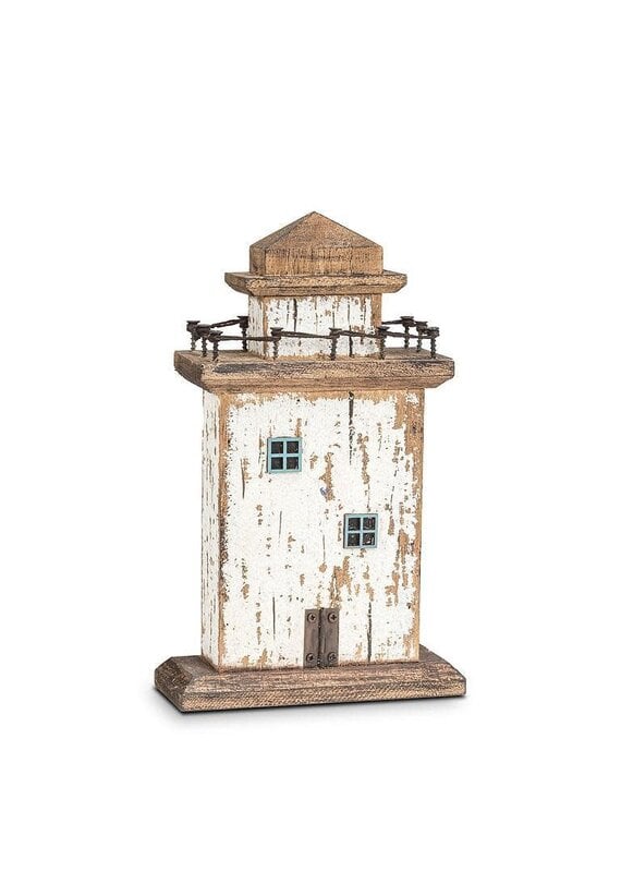 Abbott Collection Wooden Rustic Lighthouse