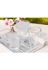 Abbott Collection Dragonfly Wine Glass
