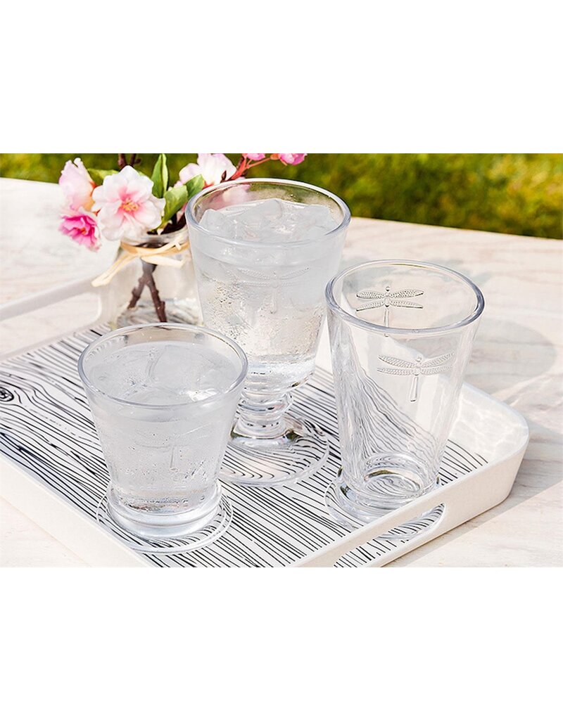 Abbott Collection Dragonfly Wine Glass