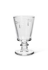 Abbott Collection Dragonfly Wine Glass