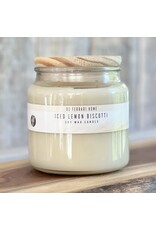 DeFerrari Candles Iced Lemon Biscotti Apothecary Soy Wax Candle