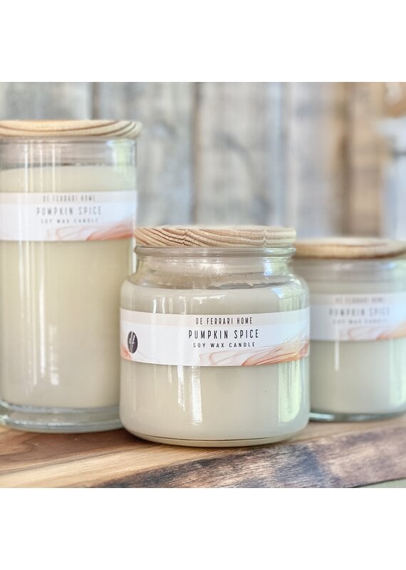 Pumpkin Spice Apothecary Soy Wax Candle