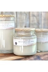 DeFerrari Candles White Pumpkin and Caramel Apothecary Soy Wax Candle