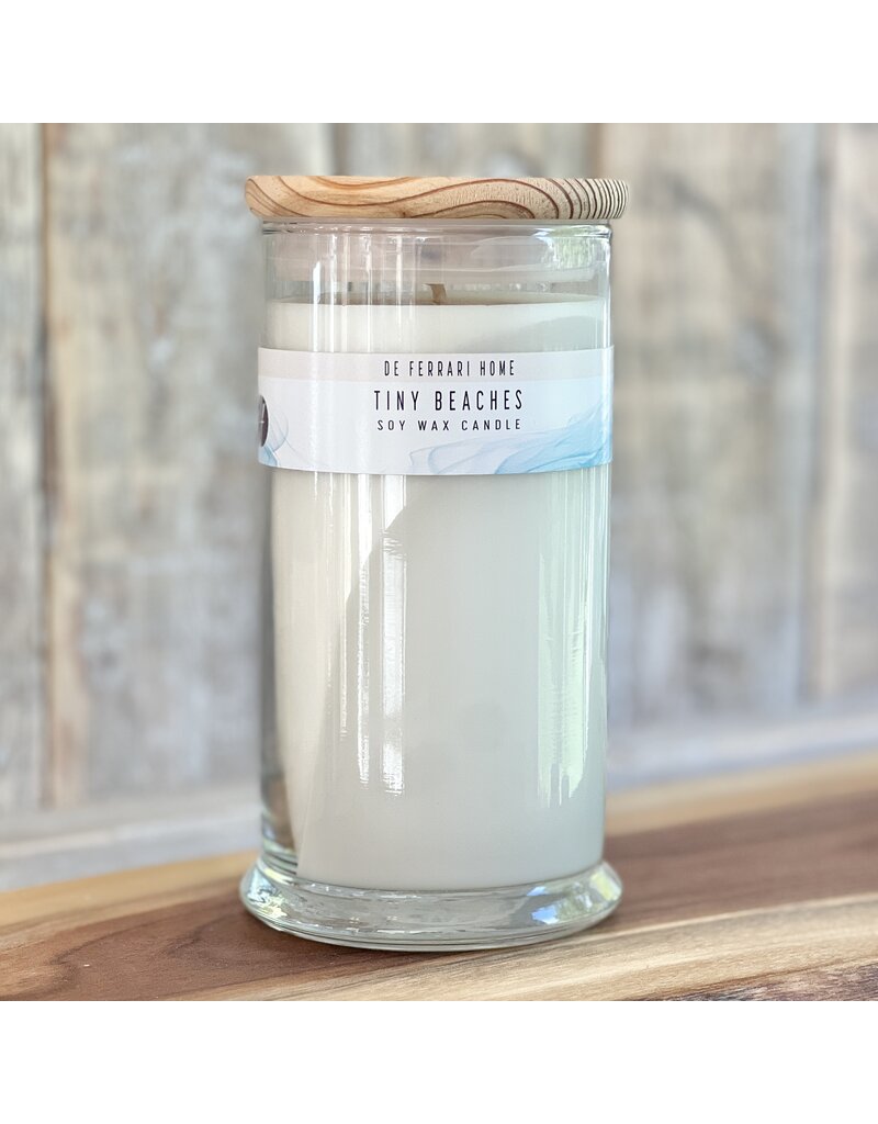 DeFerrari Candles Tiny Beaches Apothecary Coconut Soy Wax Candle