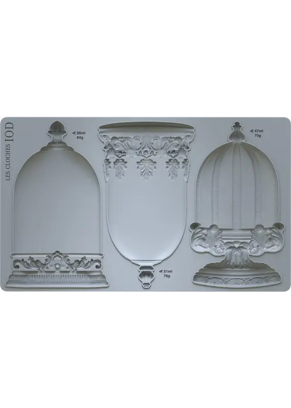 Iron Orchid Designs Les Cloches IOD Decor Mould (6″x10″)