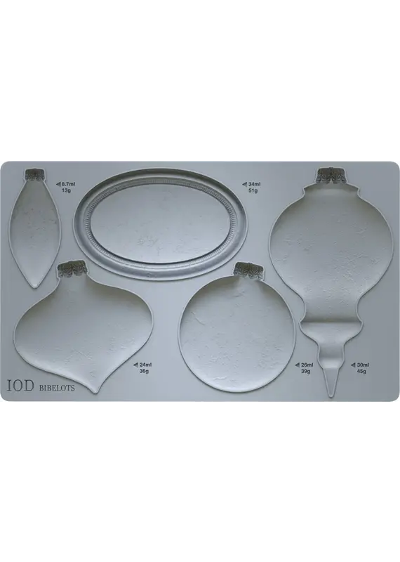 Iron Orchid Designs Bibelots *Limited Edition IOD Decor Mould (6″x10″)