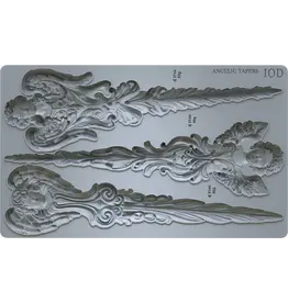 Iron Orchid Designs Angelic Tapers *Limited Edition IOD Decor Mould (6″x10″)