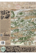 Iron Orchid Designs Garden Bouquet Decor Stamp | Iron Orchid Designs 12"x12"