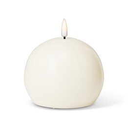 Abbott Collection Flameless LED Ball Candle | Off White