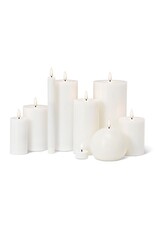 Abbott Collection Flameless LED Taper Candle. Set of 2 | White