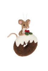 Abbott Collection Mouse on Iced Donut Ornament