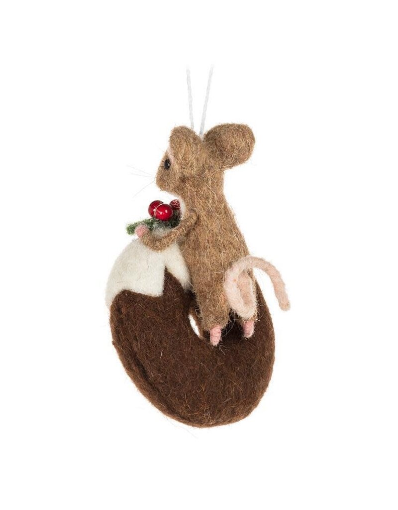 Abbott Collection Mouse on Iced Donut Ornament