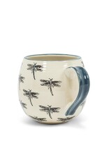 Abbott Collection Dragonfly Ball Mug