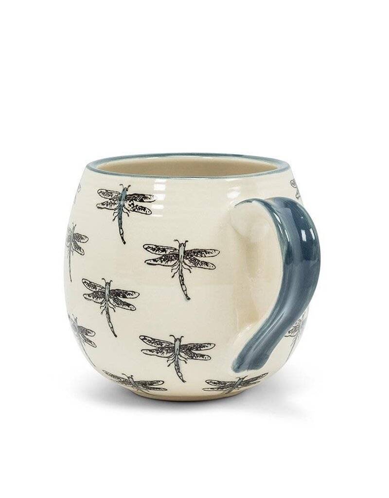 Abbott Collection Dragonfly Ball Mug