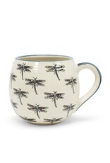 Abbott Collection Dragonfly Ball Mug