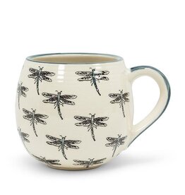 Abbott Collection Dragonfly Ball Mug