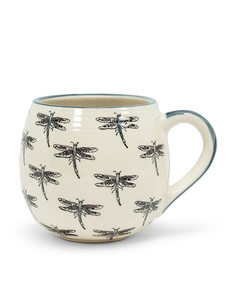 Abbott Collection Dragonfly Ball Mug