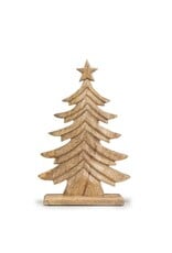 Abbott Collection Mango Wood Carved Tree | Sm