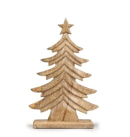 Abbott Collection Mango Wood Carved Tree | Sm
