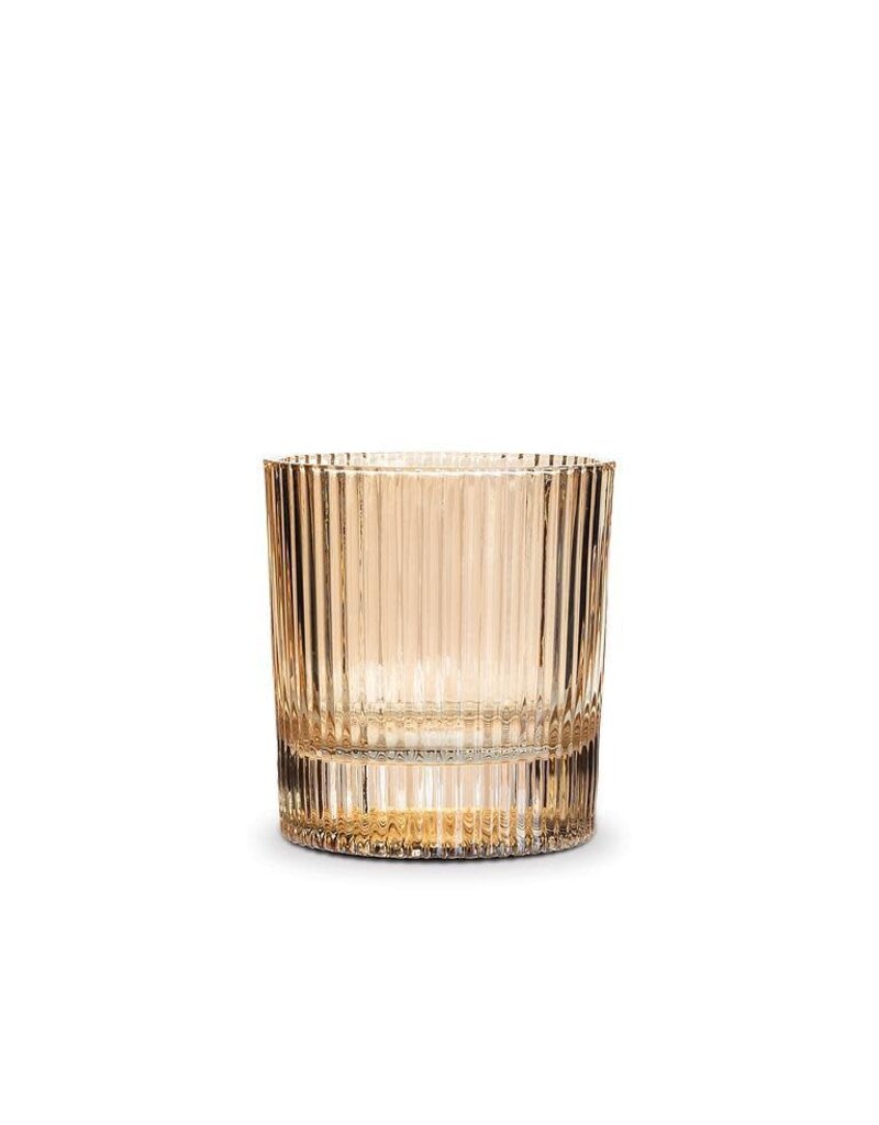 Abbott Collection Vertical Optic Tumbler | Amber